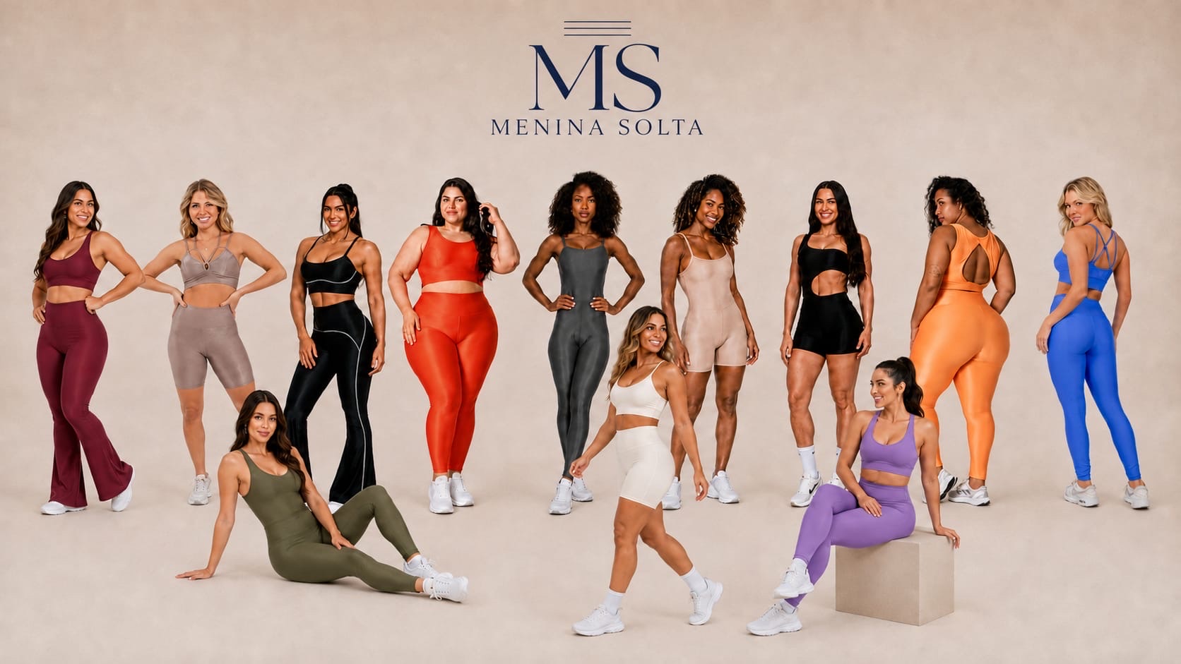 Modelos da nova coleção Menina Solta